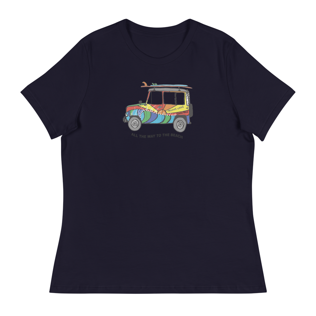 Iconic JEEP tee for WOMEN with full color print (11 colors!)