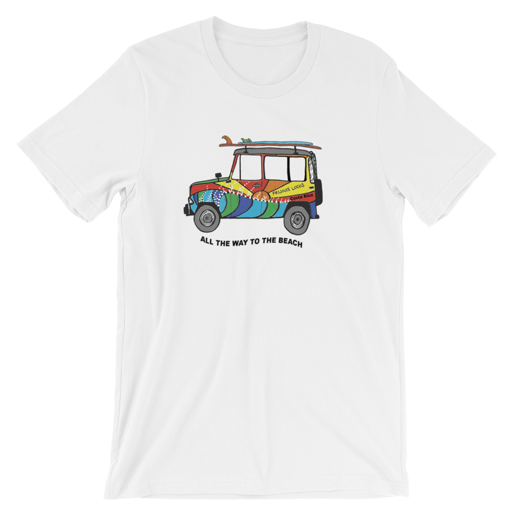Iconic JEEP Frijoles Locos T-shirt (full color print)