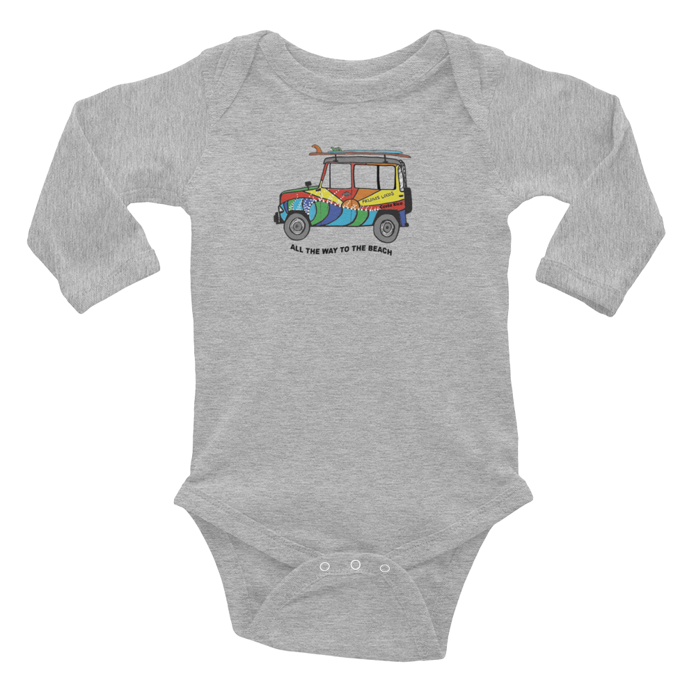 Frijoles Locos JEEP baby ONESIE