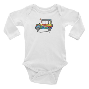 Frijoles Locos JEEP baby ONESIE