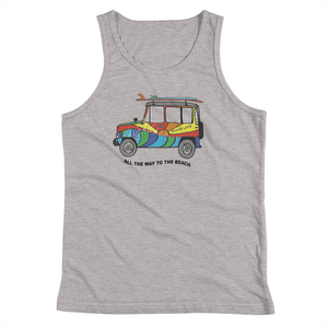 Frijoles Locos JEEP tank top YOUTH
