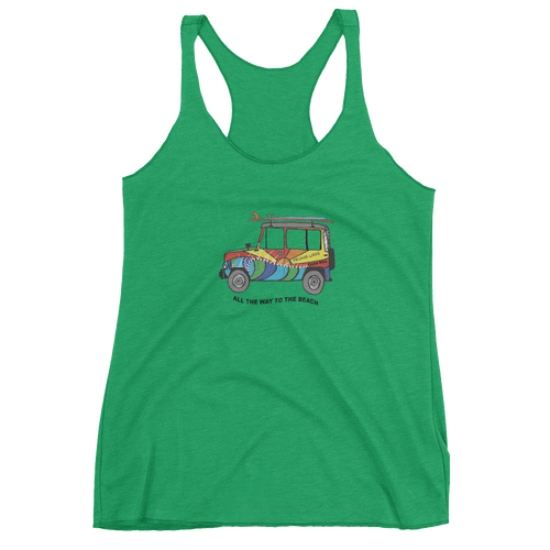 Iconic JEEP tank top for WOMEN with full color print