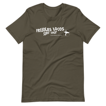 Frijoles Locos Logo Lettering s/s T-Shirt with WHITE print