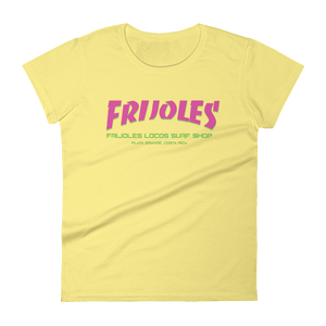 Women's Frijoles Thrash S/S T-Shirt PNK/GRN Print