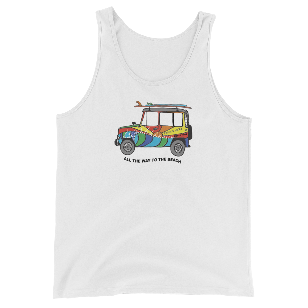 Iconic full color JEEP Mens tank top