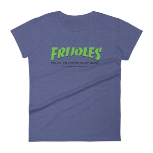 Women's Frijoles Thrash S/S T-Shirt GRN/BLK Print