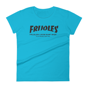 Women's Frijoles Thrash S/S T-Shirt BLACK Print