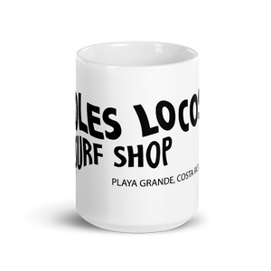 Frijoles Locos Lettering BLK Mug