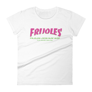 Women's Frijoles Thrash S/S T-Shirt PNK/GRN Print