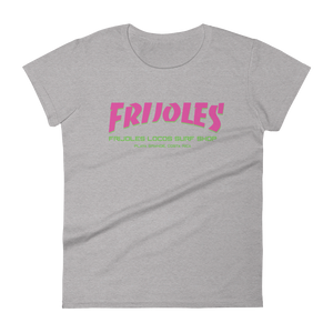 Women's Frijoles Thrash S/S T-Shirt PNK/GRN Print